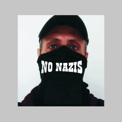 Antifa - No nazis univerzálna elastická multifunkčná šatka vhodná na prekrytie úst a nosa aj na turistiku pre chladenie krku v horúcom počasí